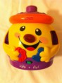 Potinho das formas Fisher Price musical. Excelente estado!